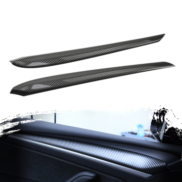 2 Pcs Car Interior Door Handle Sill Covers for Model 3/Y - Protection & Decoration