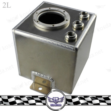 Car Cooling System 2L 6AN Aluminum Fuel Surge Tank