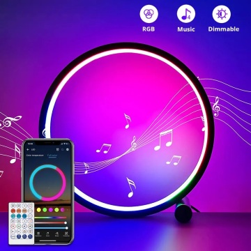 Color Changing Remote Control Dimmable LED Table Lamp