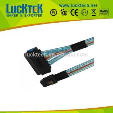 New Generation Ultra thin Mini SAS 36 to SAS 32pin cable,0.5m