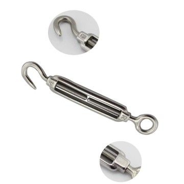 Kit di gancio e occhio a vite in acciaio inossidabile per ringhiera per cavi e corda di filo - Perfetto per applicazioni pesanti come le vele per l'ombra del sole