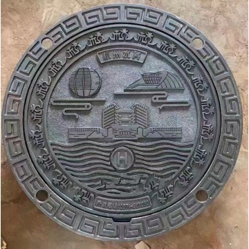 Customized ductile cast iron manhole cover