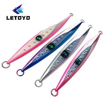 LETOYO Vertical Jigging Lure - Metal Spoon Bass Lure 150g-500g