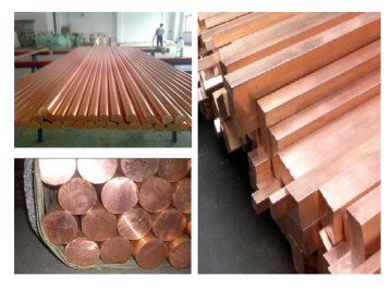 TP2 pure copper rod/bar/stick high purity red copper bar price for copper rod