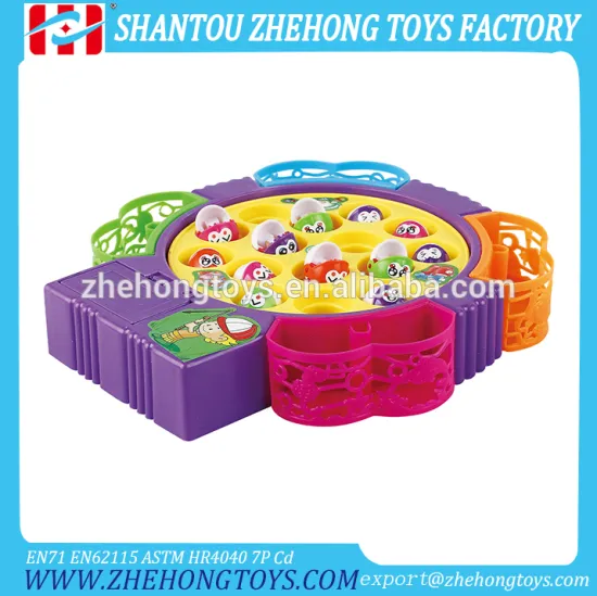 15 Pcs Fish/set Electronic Fishing Game Battery-operated Toys Fishing