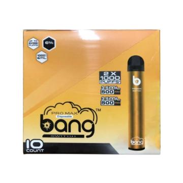 핫 판매 BANG XXL 일회용 vape 펜 도매