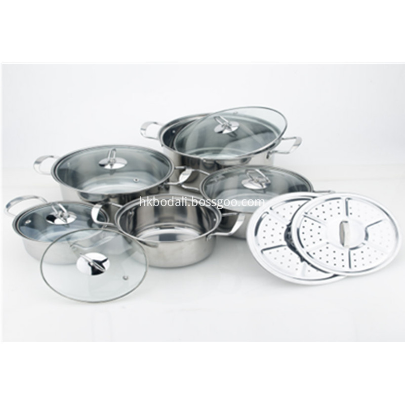 All Clad Stainless Steel Soup Pot