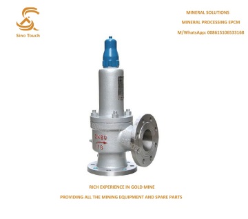 Pressure relief valve for root blower
