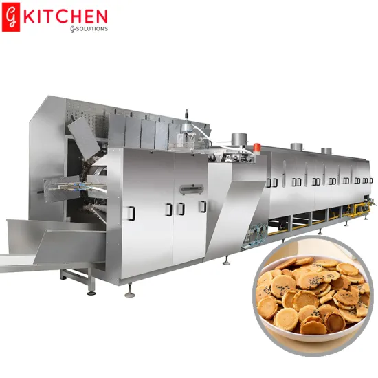 Fully Automatic Soft Waffle Snack Pancake Production Machine