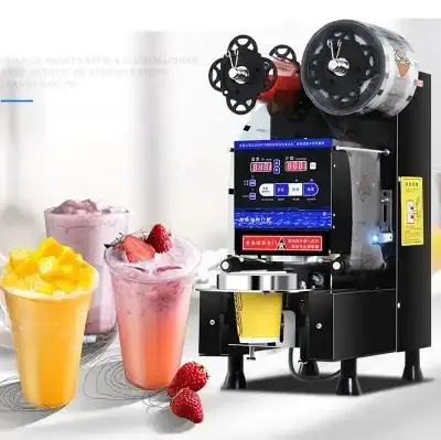 Automatic Taiwan Milk Tea Boba Sealer Machine