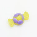 Fashion Spotted Colorful Candy Shaped Resin Cabochon 100pcs/bag Flatback Beads Slime Kids Toy Decor