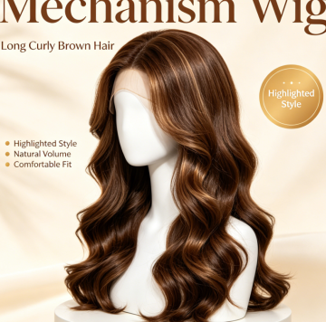 1 Month Machine Made Wig With Shampoo Serum Vitamins