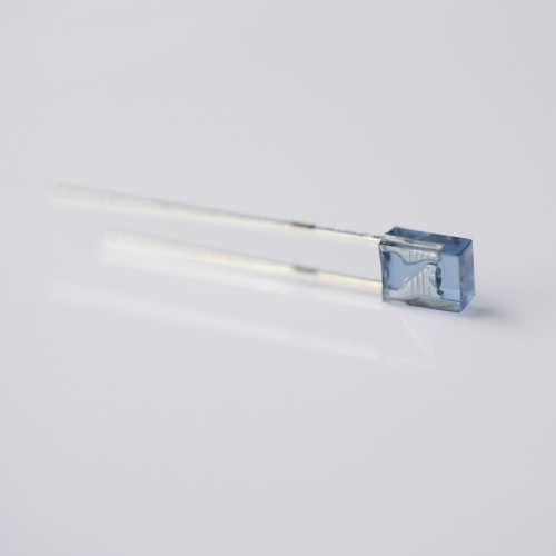 2×3×4mm Rectangle Square 940nm LED Blue Lens