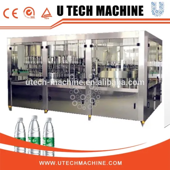 Zhangjiagang U TECH hot sales automatic rotary filler and capper machine for small bottle from alibaba