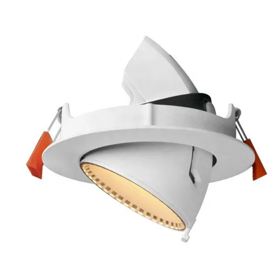 Adjustable Color Temperature LED Spots for Hotel Ceiling Lighting