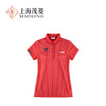 Camisa polo masculina elegante com gola e botão