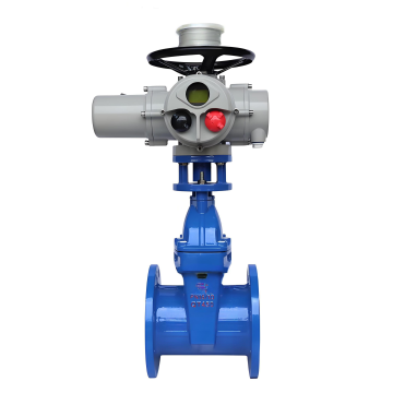 Válvula de vedação macia de flange elétrica