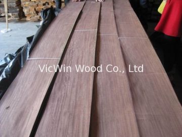 Sliced Cut Natural Bubinga Wood Veneer Sheet