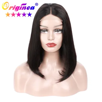 Wholesale raw unprocessed cambodian virgin hair bob wave lace wig