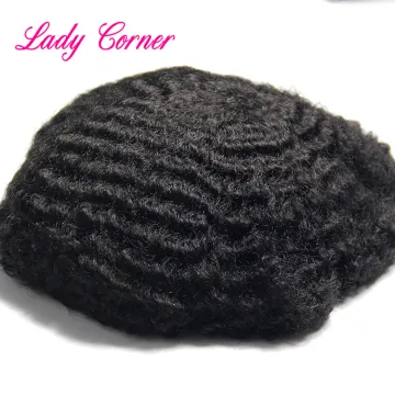Lady Corner raw virgin Indian hair men toupee, virgin remy hair men hair toupee pu 7*9