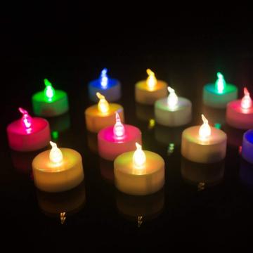 Batter flameless tealight decorative led candles
