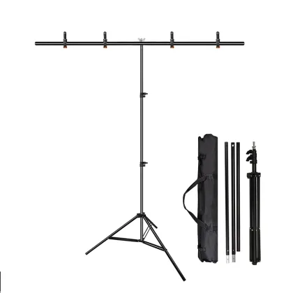 T Shape Backdrop Stand Portable Photo Background Stand
