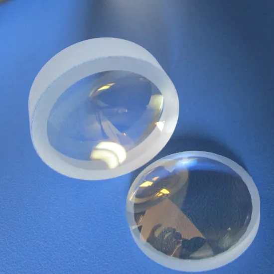 Precision Optical Instruments: Laser Equipment with Polished Glass Spherical Plano Convex Lenses