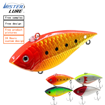 MISTER LURE 12g Plastic VIB Bait Freshwater Fishing Tackle for Bass & Trout