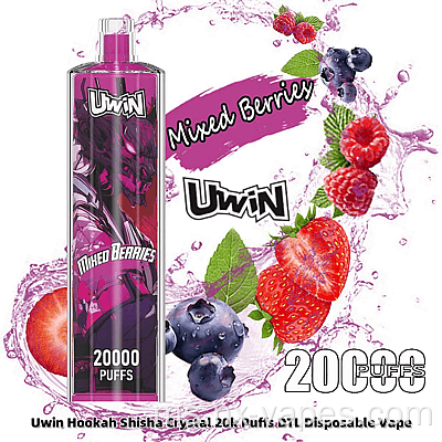 Uwin Shisha Hookah Crystal 20000 Puff Vape Pen
