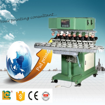 8-Colour Conveyor Belt & Ink cup Tampon Printer