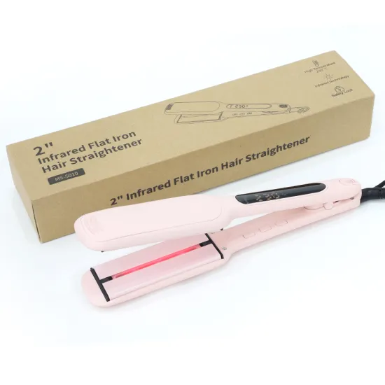 Professional Titanium Flat Iron 450F Hair Straightener for Salon