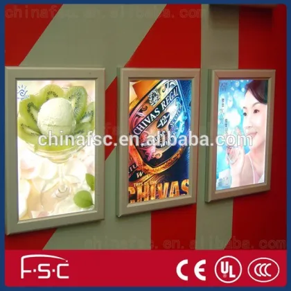 Art show light frames