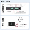 MyJG-180W CO2 إمدادات الطاقة الليزر