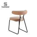 Modern Nordic Style Dining Chair Hotel Home Office Living Room Upholstery Chair