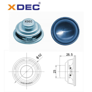 Fullrange 52 mm 4 Ohm 5 W Neodym-Lautsprecher