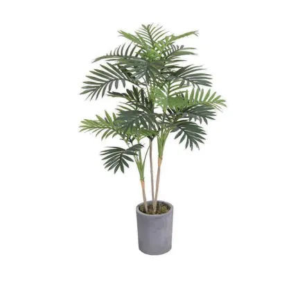 Linwoo Shangpin In Stock Custom Faux Evergreen Palm Trees for Decorative Use