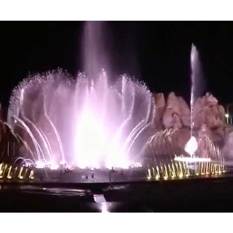 Small Music Dancing Fountain Laser