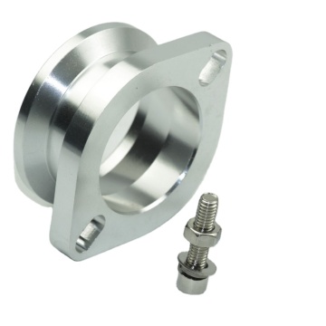 CNC Machined Aluminum 50mm BOV Blow off Valve: Greddy to Tial Flange Adapter