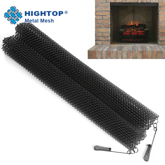 Decorative Flexible Stainless Steel Fireplace Mesh Screen Curtain: Enhancing Safety and Style in Your Home
