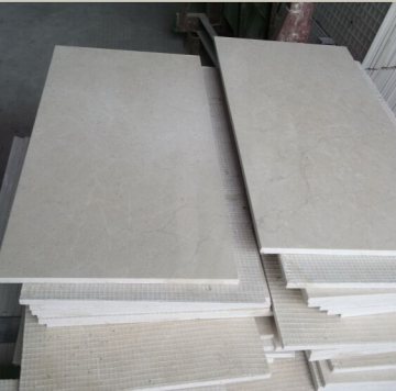 Cream Marfil Beige Marble Slabs, Tiles