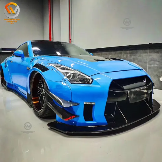 LB Wide Style Body Kit for R35 GTR Front Bumper