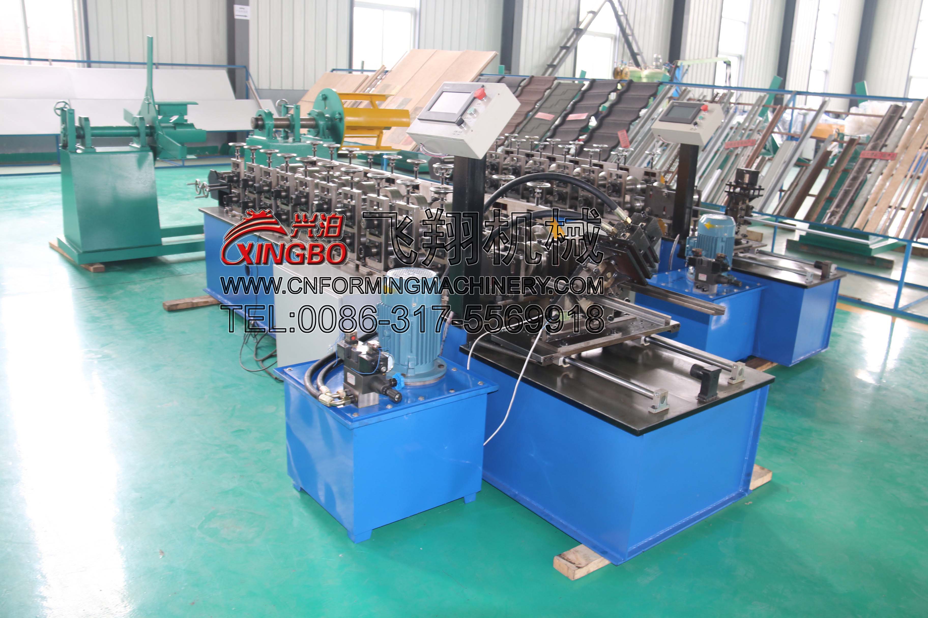 light steel keel stud track roll forming machine