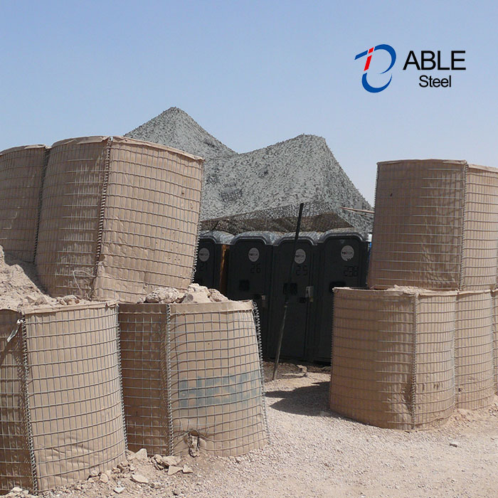 Hot Dipped Galvanized Defensive Bag Bastions Barrier