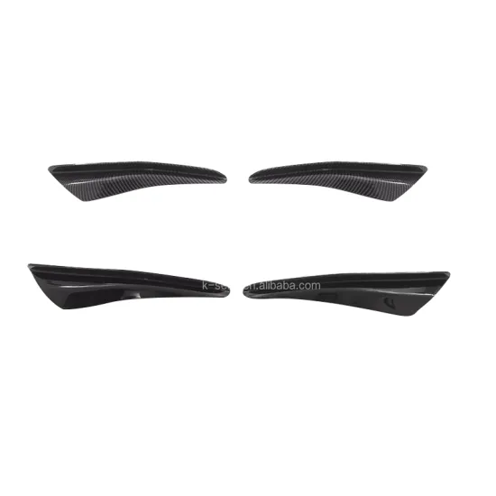KSEEK Car Front Bumper Canards for VW Golf 8 (Normal/R-line/GTI) 2020
