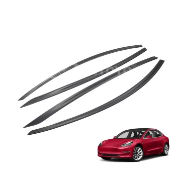 NITOYO Rain Guards Window Visors for Tesla Model Y - 2017-2023