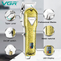 VGR V142 Metal Professional Rechargable Barber Hair Clipper