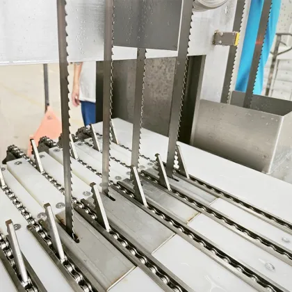 Multi-Band Saw Automatic Frozen Sweet Corn Cutting Machine