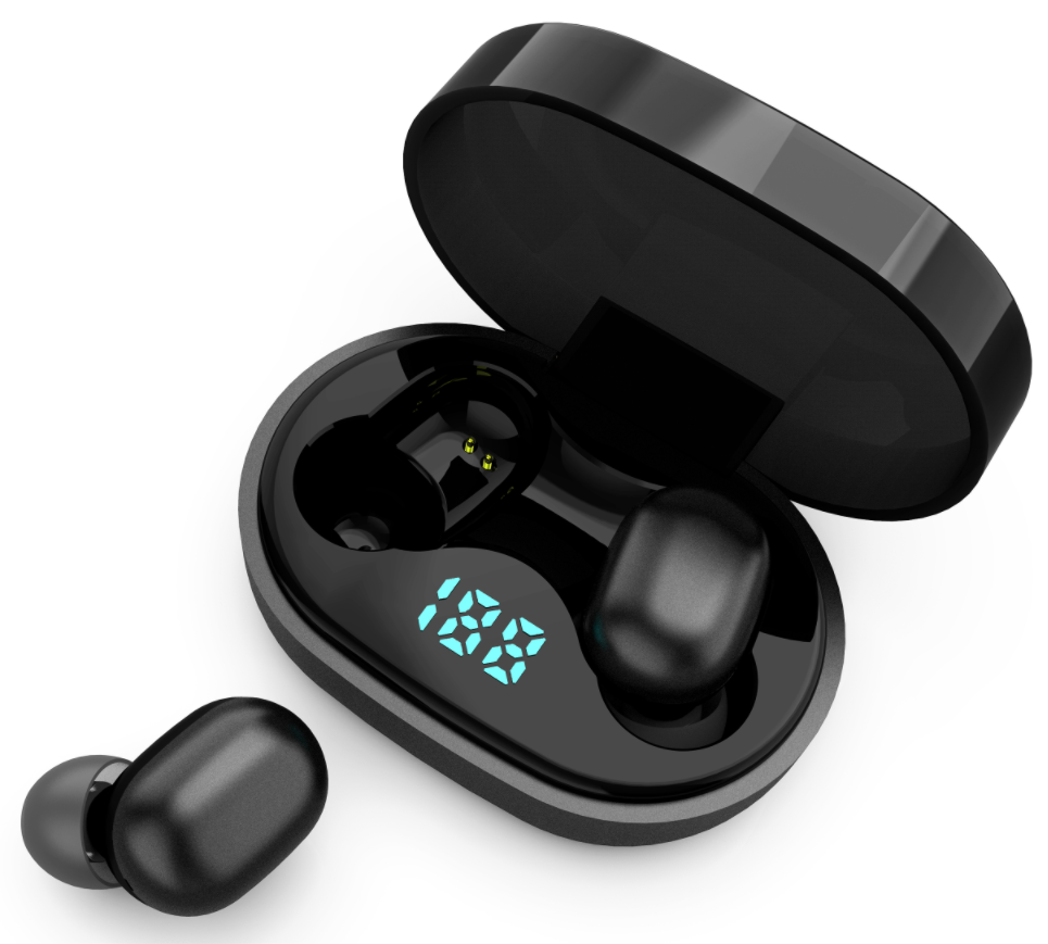 True Wireless Earbuds Bluetooth v5.0 Headset with Mic