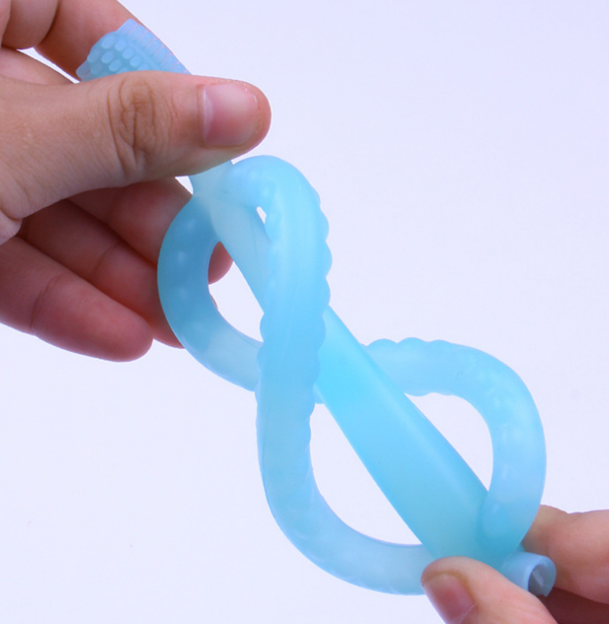 Silicone Baby Cleaning Toothbrush Teethers