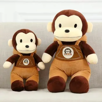 2016 lovely animal toy plush monkey in China